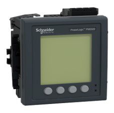 Medidor de energía multifunción kWh, kVArh, kVAh, demanda, máxima demanda, Potencias, THD, clase 0.2s, 63th armónico, 8 tarifas, 52 alarmas, 1.1Mb memoria, comunicación Modbus y Ethernet, servidor WEB integrado